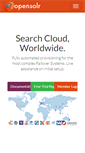 Mobile Screenshot of opensolr.com